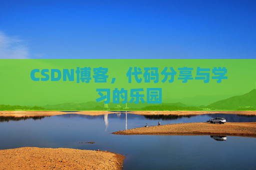 CSDN博客，代码分享与学习的乐园